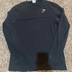 Black gymshark long sleeve